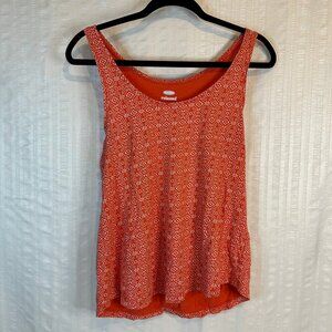 Old Navy Relaxed Patterned Tank Top Petite Sz Small